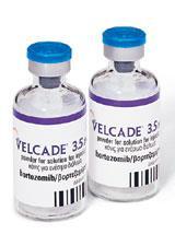 Velcade (bortezomib) Proteasome inhibitor Side-effects Nausea Constipation Diarrhoea Low platelets Neuropathy (damage to nerves typically feet and hands) Other options at first relapse Same treatment