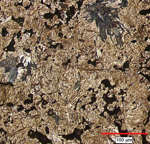 fully martensitic microstructure.