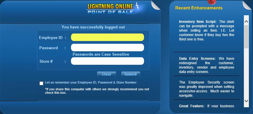 Lightning Online Point