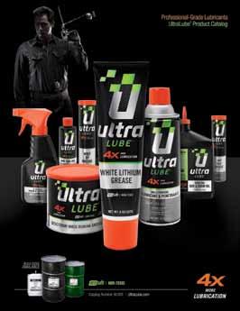 Visit us online at UltraLube.com UltraLube professional-grade lubricants are available at retail stores across North America.