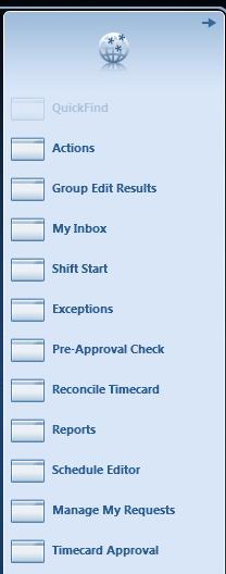 Opening Employees Timecards Kronos offers you several ways to quickly review and monitor employees time and attendance data.