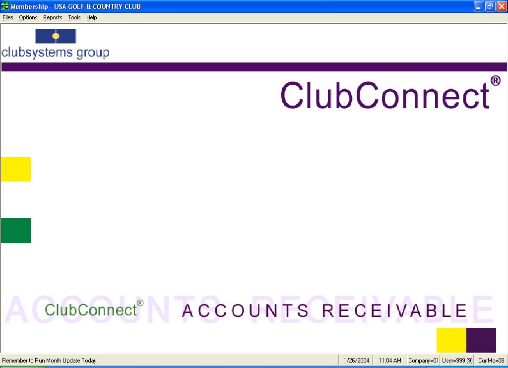 User Guide ClubConnect Accounts Receivable 6. Click OK. The Scan for Address Change dialog box appears.