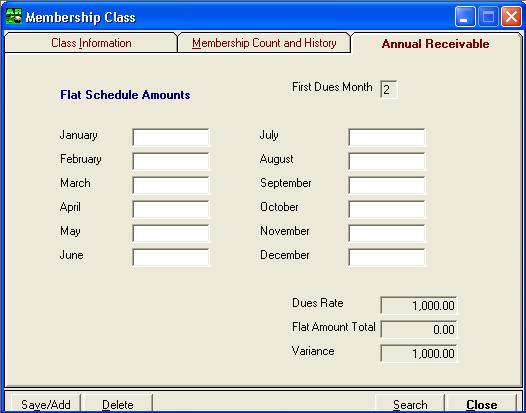 User Guide ClubConnect Accounts Receivable 5. In the Default Dues Code field, verify Default is the billing frequency. NOTE: If any other frequency is selected, the flat amounts are ignored. 6.