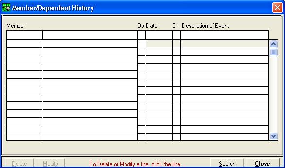 ClubConnect Accounts Receivable User Guide Member History Member History allows you to track personal member activities or events.