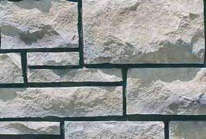 The mason's goal is to minimize long vertical or horizontal grout joints. A general rule of thumb is that vertical grout joints should not be higher than two small stones or one large stone.