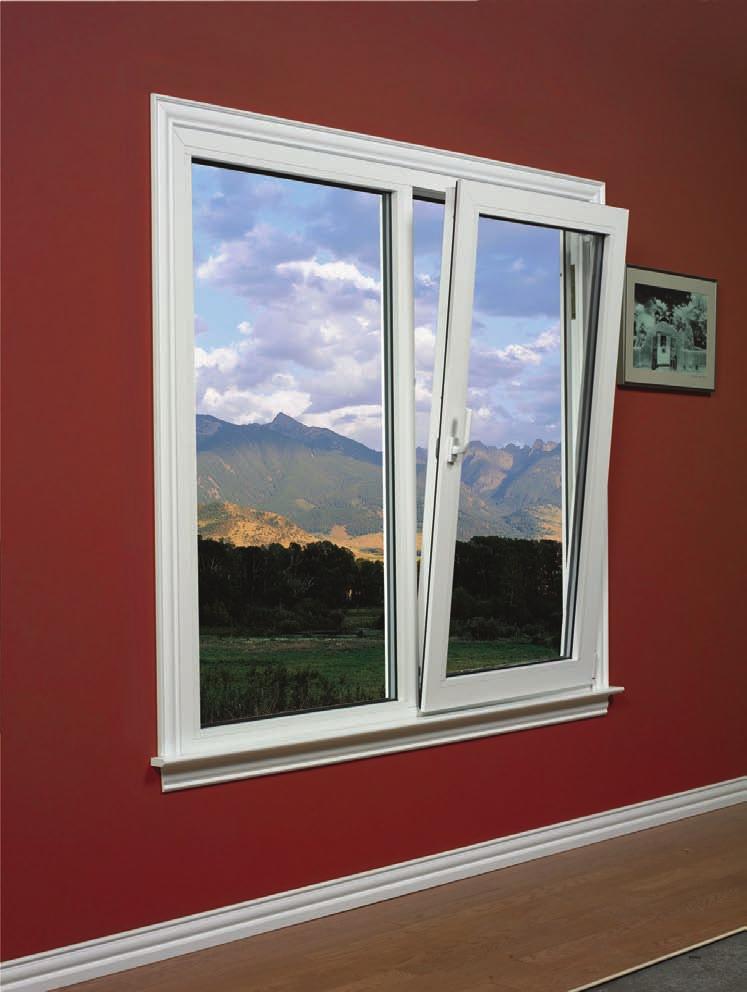 placement and thickness of the glass optimized to provide the maximum in sound reduction Secondary glazing-inner panel accepts up to 1/4" laminated glass for use where highest noise levels are