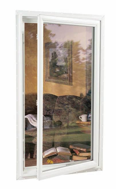 Beautiful beveled frame surrounds 7/8" insulated glass for optimum thermal performance Warm-edge insulated glass technology reduces condensation Concealed hinges and operating hardware ensure smooth,