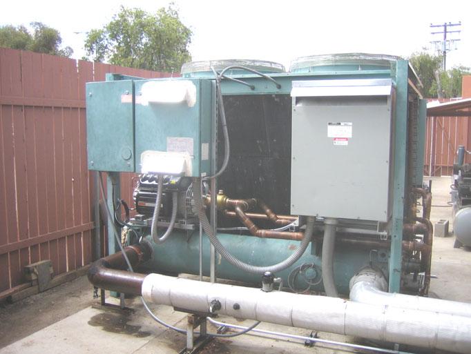 The chiller has been riddled with problems since installation compressor failures, noise and significant oil in the refrigerant. The chiller was very inefficient and operated at 1.4 kw/ton.