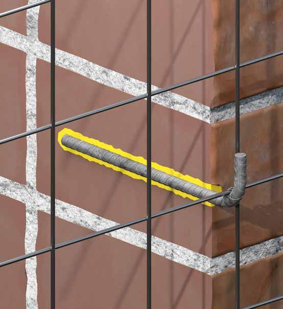 Mapefix PE Wall Chemical anchor for masonry and light loads European Technical Approval ETAG 029 M8 M12 AREAS OF USE Mapefix PE Wall is an adhesive for chemically anchoring metal bars in holes made