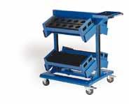 Mobile Carts The Rousseau mobile carts have been designed to optimize your changing workspace set-up, carry your tools efficiently, facilitate
