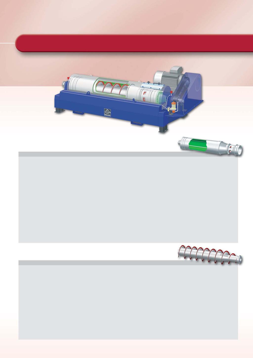 Loctite Solutions for Centrifuge Maintenance Infeed Pipe Feed Device Centrifuge Drive V-Belt Guard Bowl Bowl Conveyor Housing Base Frame Equipment / Component Problem / Challenge: Product / Solution