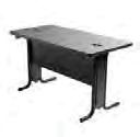 Writing Desk Graphite 48"L 24"D 30"H CP3 Training Table Wire Grommets, Privacy Panel, Grey 48"L 24"D 30"H CP4 Connector Wedge Matches