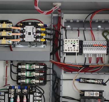 Two primary control panels are available with the General Purpose Paint Booth line,