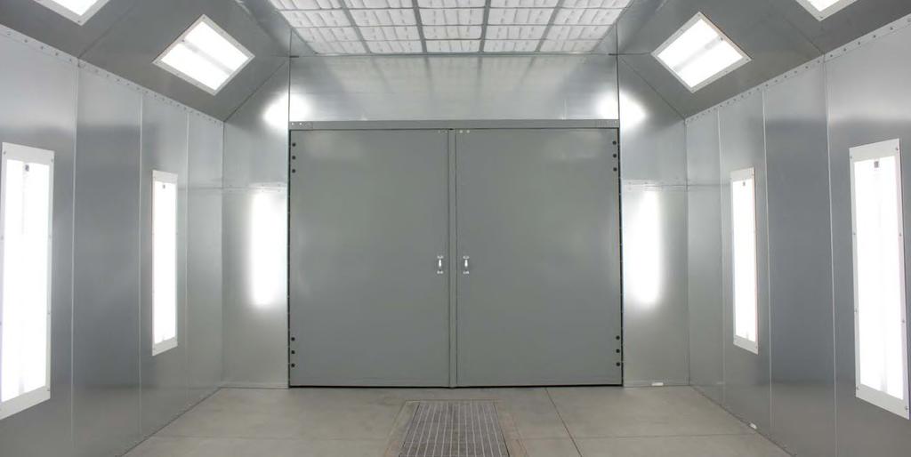 PRECISION DESIGNED & ENGINEERED Not just a sheet metal box, General Purpose Paint Booths from Global Finishing Solutions are expertly designed and engineered for superior performance and longevity.