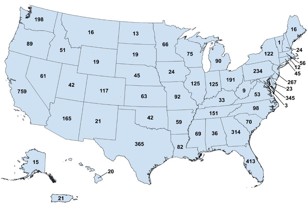 FOCUS ON ASCs Number of Operational Outpatient Surgery Centers, US, 2004-2009 7000 6000 5000 4000