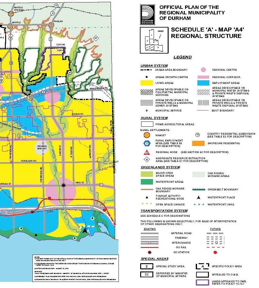STUDY AREA FIGURE 3 - OFFICIAL PLAN OF THE REGIONAL MUNICIPALITY OF