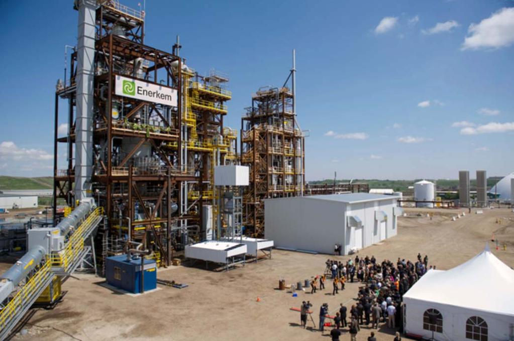 Existing waste to ethanol facilities Enerkem Alberta Biofuels-Edmonton, Canada Type: Commercial operation Status: Operational Technology: