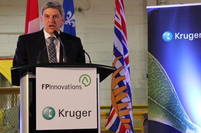 Major FPInnovations Contributions to Innovation (Demo plant) World s First Cellulose Filament Plant Strategic Alliance with Kruger ($43M) 5 ton/day Applications: