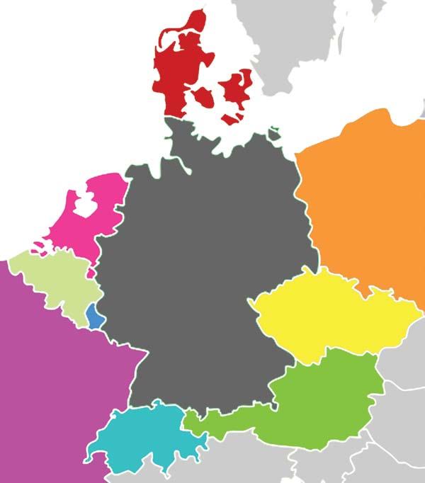 PART I: MAP HANDOUT - GERMANY S NEIGHBORS #1 #9 #2 #8 #7 #3 #6 #5 #4 Name all nine of Germany s neighbors. Were these counties in the Eastern or Western Bloc?