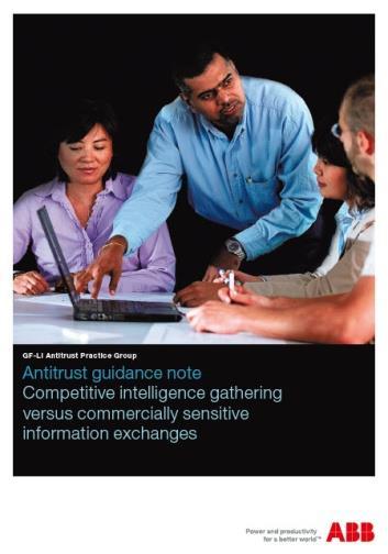 ABB guidance notes Antitrust Antitrust guidance