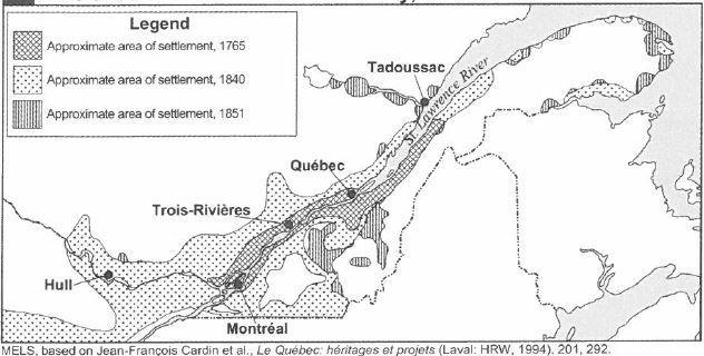 Timber Trade & the Settlement of New Territories in Lower Canada