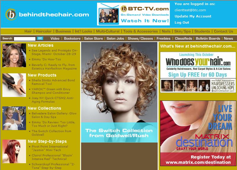 The #1 Online Salon Community Behindthechair.