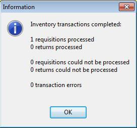 When payment entry is complete, post the counter sale invoice as you would any other invoice. 9.