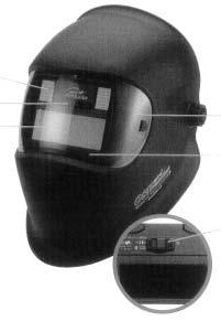 BACOU-DALLOZ WELDING HELMETS OPTREL MIRA PLUS OSE PROVEN FUNCTIONALITY IN A NEW DESIGN. Shade level DIN 10 or 11 manual variable. The inexpensive two-in-one solution.