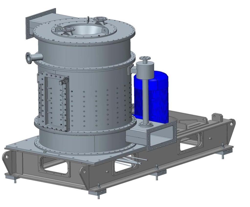 Drying & Coating on Long Gap Mill; LGM Example LGM 20: