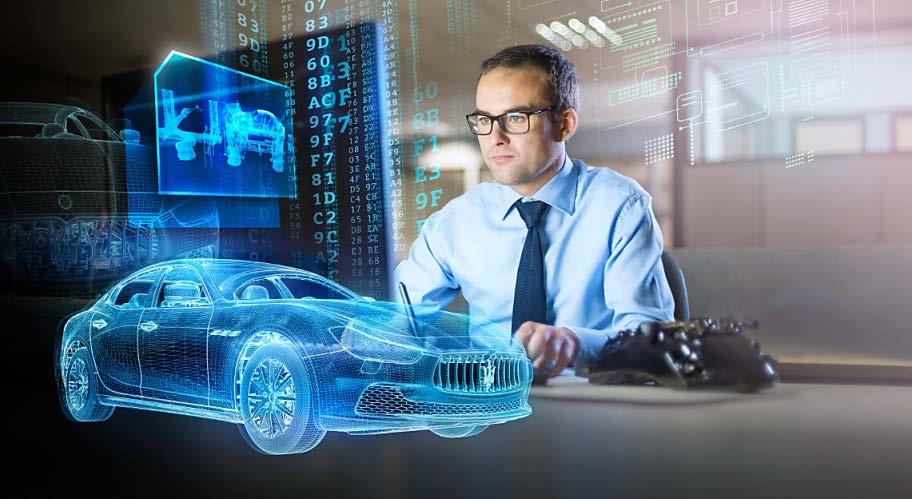 Vertical software Maserati relies on Siemens software to produce the Ghibli model Digital twin of the product and