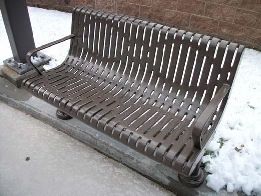 The benches are in good condition. No appearance concerns noted at the time of inspection.