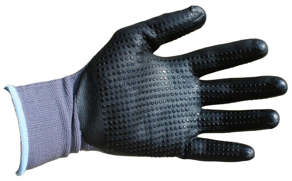 MX5D Seamless knit glove with foam nitrile palm and