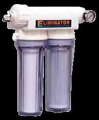Eliminates up to 99% of contaminants harmful to plant growth No booster pump required if line pressure is greater than 40 psi High-performance 1000 GPD 4" x 21" TFC RO membrane with stainless-steel