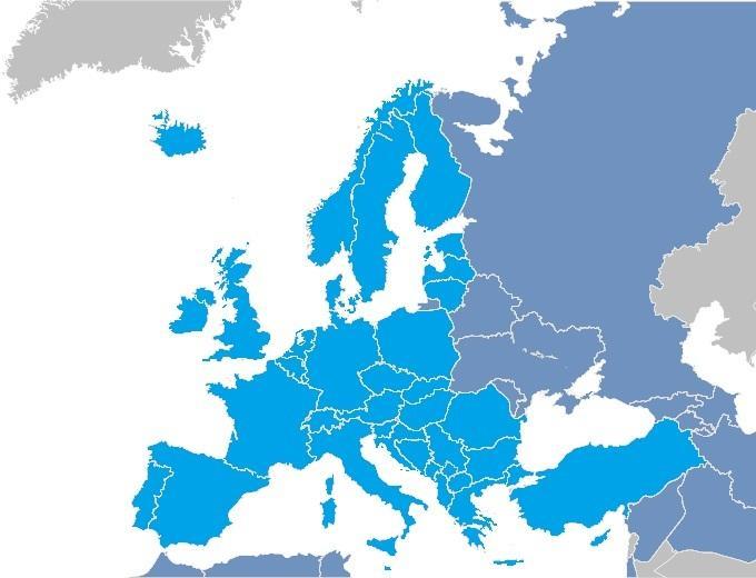 Pan-European study Geographic