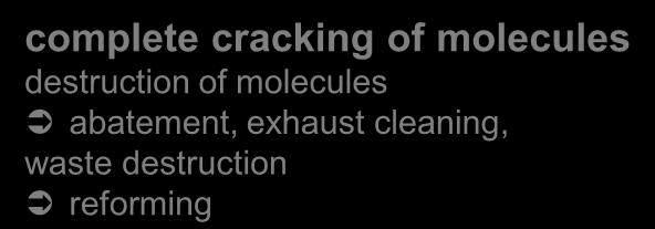 molecules abatement, exhaust