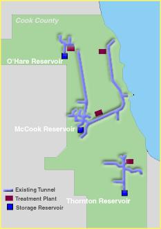 Phase II Reservoirs O Hare 1996, 350MG