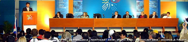 The Outcomes of past Asia- Pacific Water Summit (APWS) and