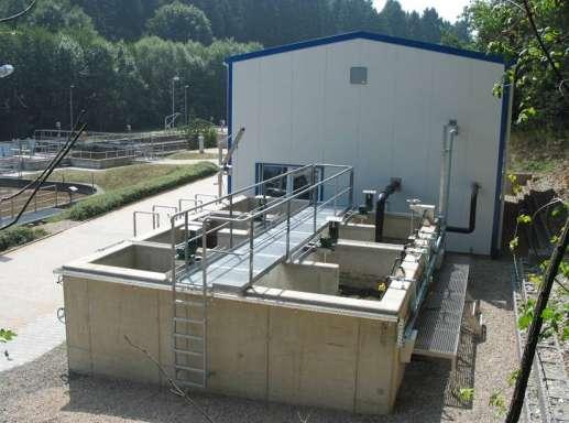 PURON demonstration plant in Simmerath Municipal Treatment Plant (Germany) Building with