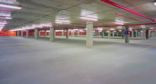Parking garage concrete protection applications Prepare the concrete surface as above to exceed CSP profile. As required, redress surface defects to Parking Structure Slabs: Ff = 0, Fl = 5 standards.
