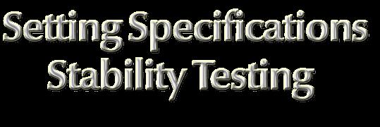 Czech Republic Setting Specifications and Acceptance Criteria 13 14 November 2014