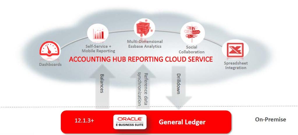 Accounting Hub Reporting Cloud Service Real-Time Multi-Dimensional
