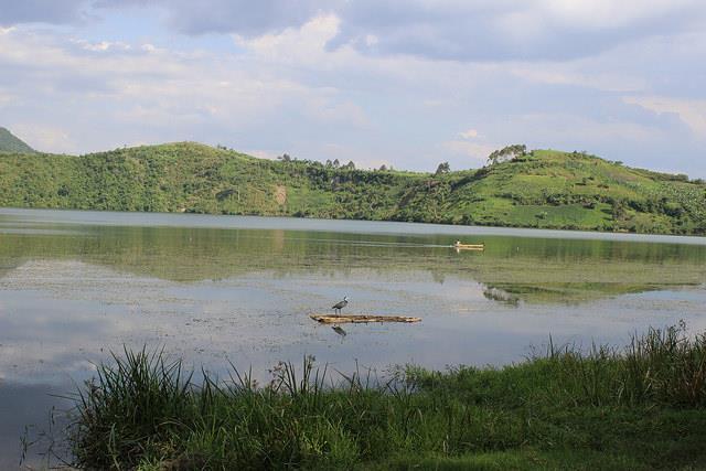 Improved water management is key to increase adaptation - Lakeside in Muygera parish, Uganda.
