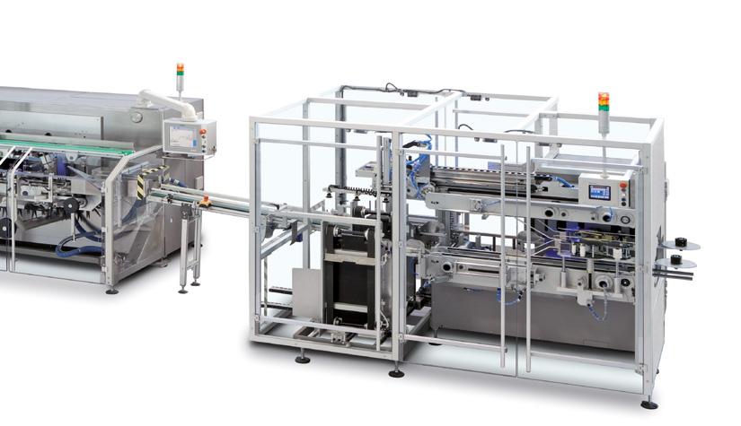 Customised Feed Systems Customised Automation Efficient Line Configurations Total Control Direct connection to primary packaging solutions Robotic feed systems can be integrated easily Servo