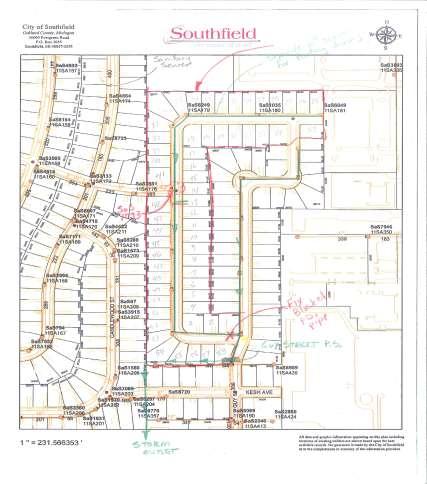 confirmed via dye testing that the homes in this area had two separate private laterals, one to convey sanitary flow to the sanitary sewer, and a separate deeper service lateral to convey flow from