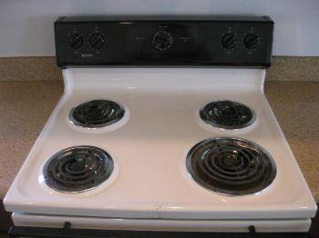 8. Oven & Range Electric cook top and stove was not connected at time of
