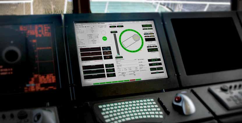 The SCI HMS can be delivered as a stand alone system, or integrated in the Vessel s bridge console.