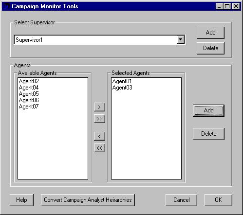 To start Campaign Monitor Tools From the Windows Start menu, choose Programs, Campaign Director, then Campaign Monitor Tools. The Campaign Monitor Tools window appears on your screen.