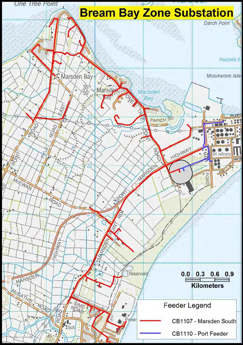 Network Development Plan 5-13 Bream Bay Zone Substation Bream Bay