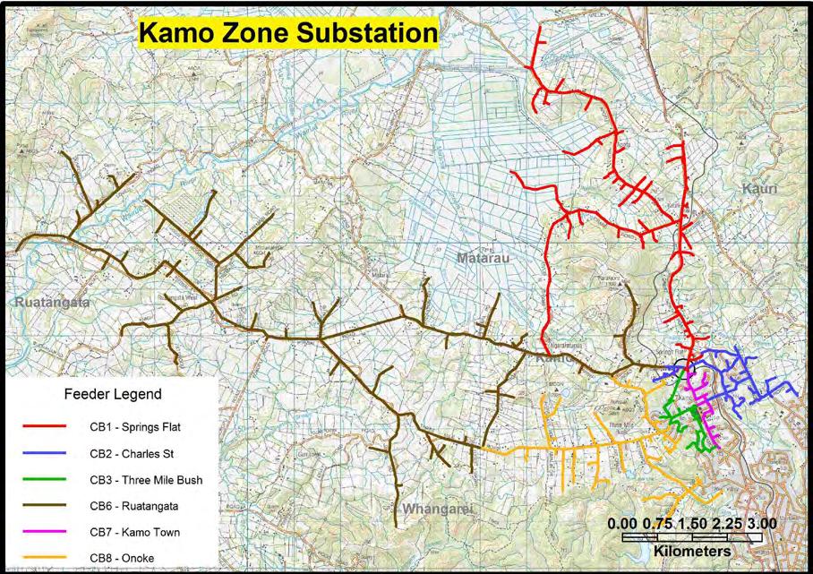 Network Development Plan 5-23 Kamo Zone Substation Kamo Geographic