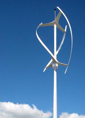 High Performance Strategy #9: Renewables Wind Turbines Vertical axis wind turbines are one of